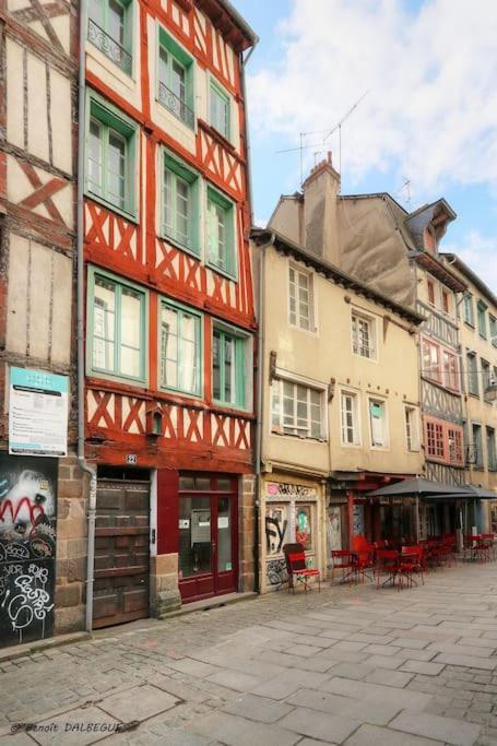 Le Saint Georges, Centre Historique Proche Gare Leilighet Rennes Eksteriør bilde
